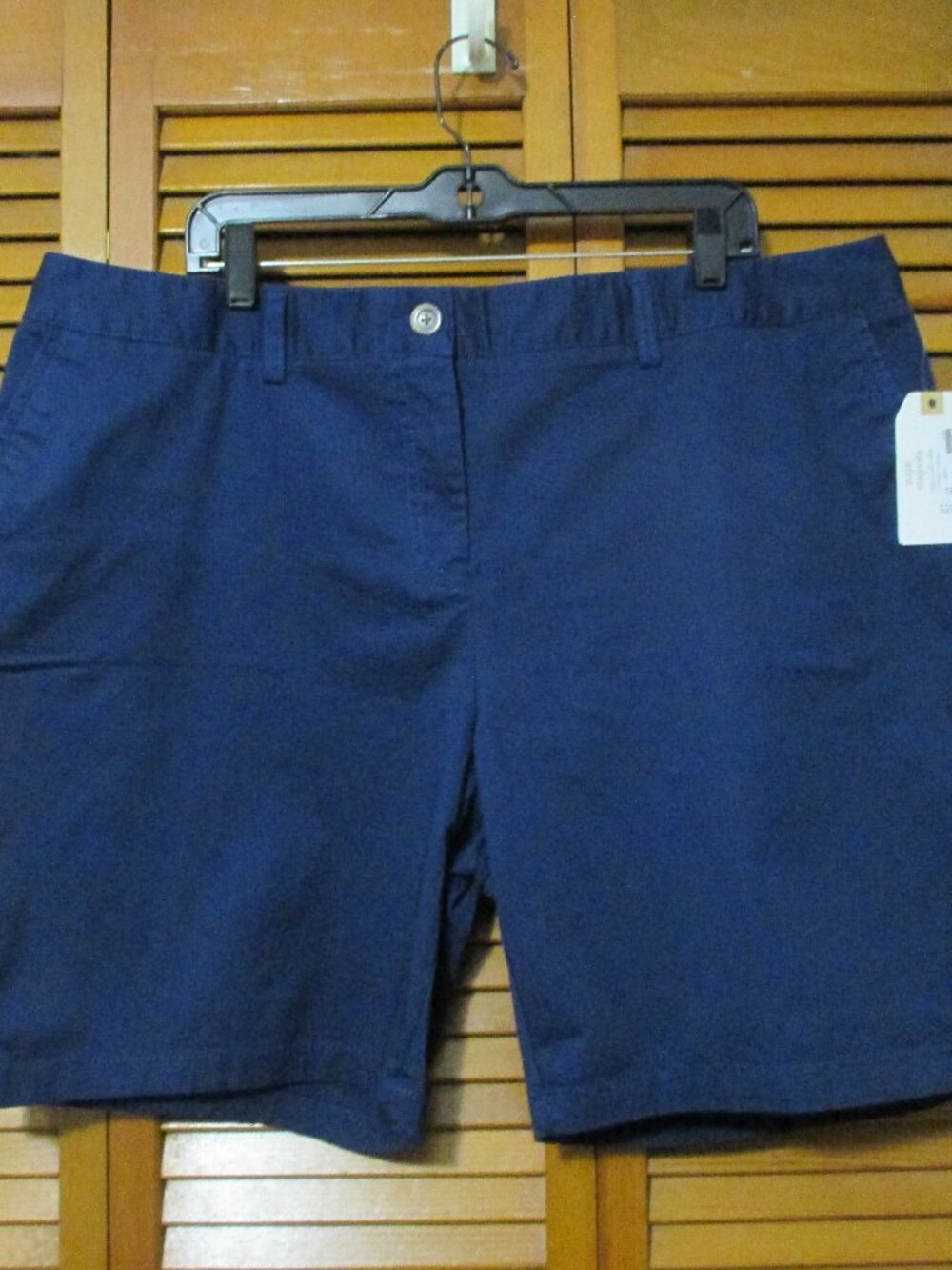 Sugar Magnolia NEW navy blue shorts, cotton, pockets size 18W